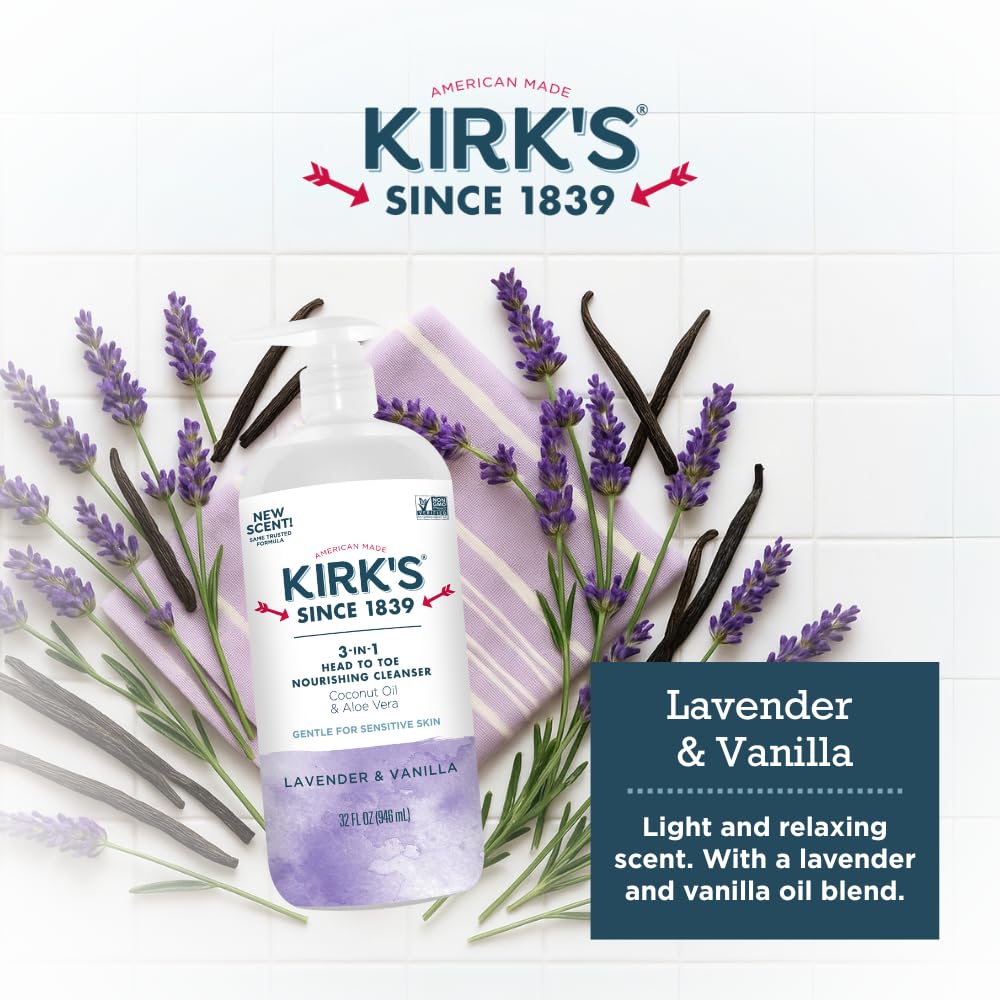 Kirk's family-friendly cleansing supports shared routines across the home.