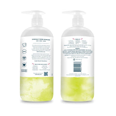 Kirk's coconut oil and aloe vera ingredients swatch highlights skin-friendly hydration.