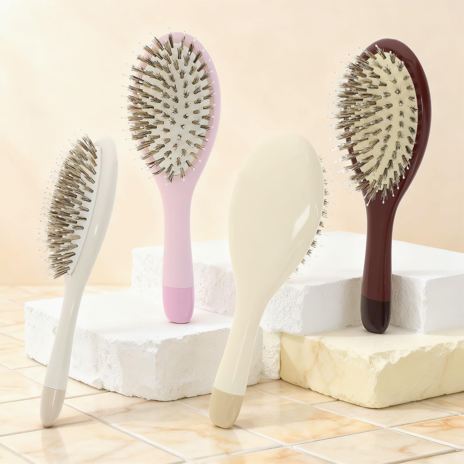 KISMETICS Boar Bristle Hair Brush professional-quality design for salon-grade results