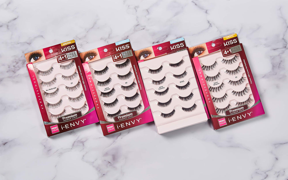 KISS I ENVY Juicy Volume 01 eye-look demo with versatile styling