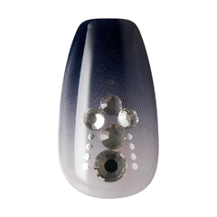KISS imPRESS No Glue Pedi mini file helps shape nails for precise fit.