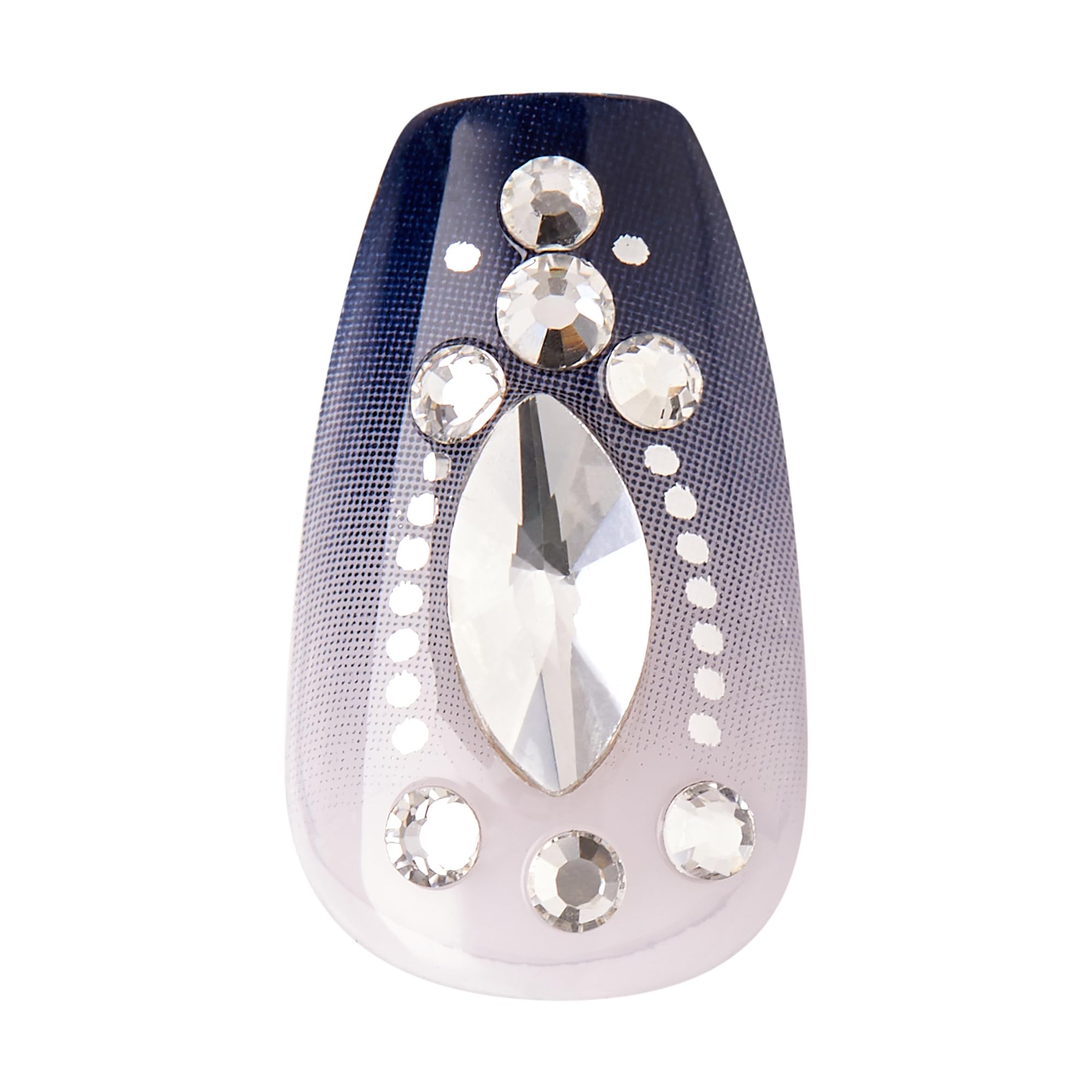 KISS imPRESS No Glue Pedi prep pad ensures a clean base for lasting wear.