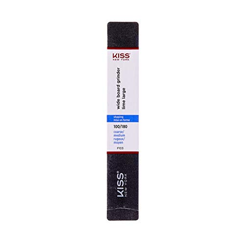 KISS Nail Files Wide Board Grinder side view emphasizes durable, washable construction.
