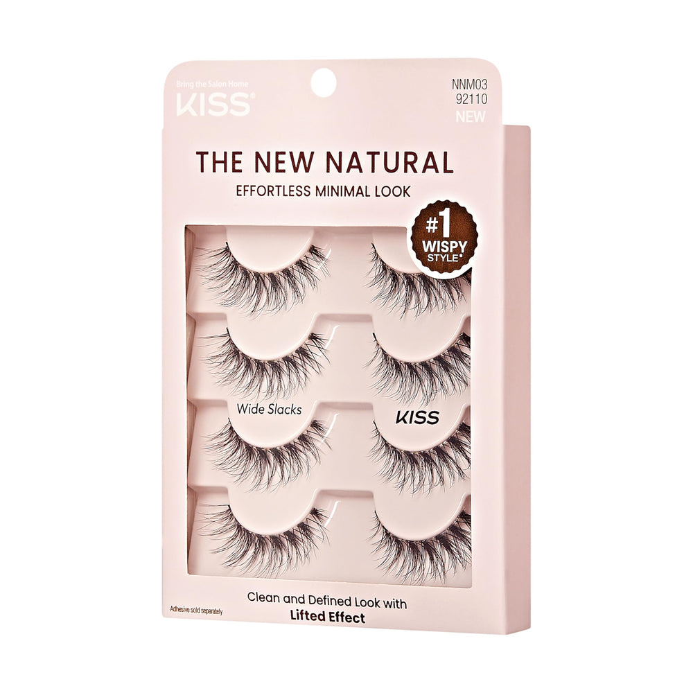 Back-to-school ready natural lashes by KISS New Natural Wide Slacks