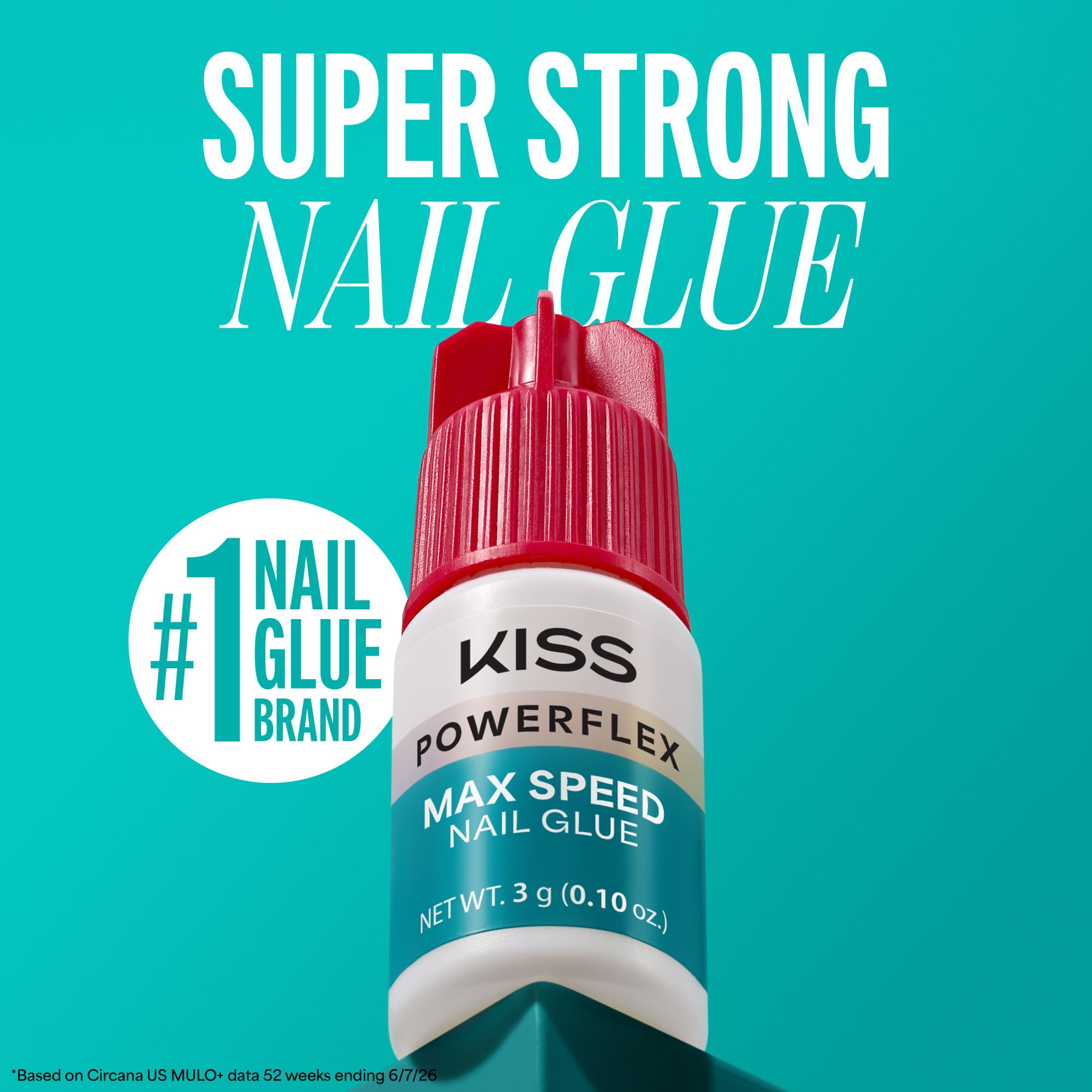 KISS glue inside a nail kit demonstrating professional-ready portability benefit