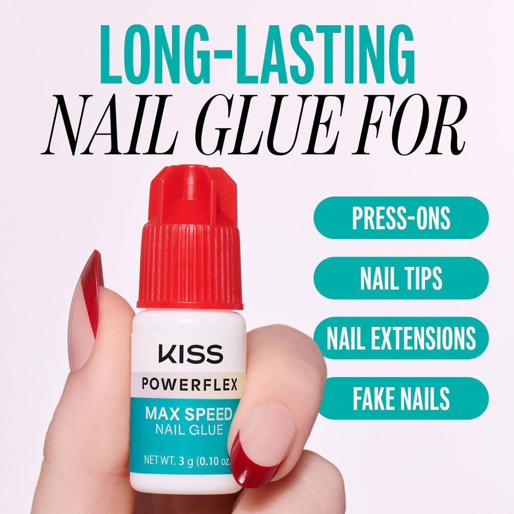 KISS nozzle close-up for precise control and mess-free placement benefit