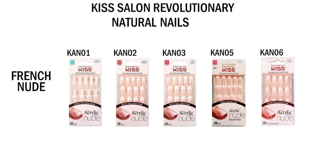 KISS gloss finish option shows shine and natural look.