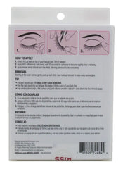Kiss So Wispy Pompadour Lashes full set reveals three packs with voluminous curl.