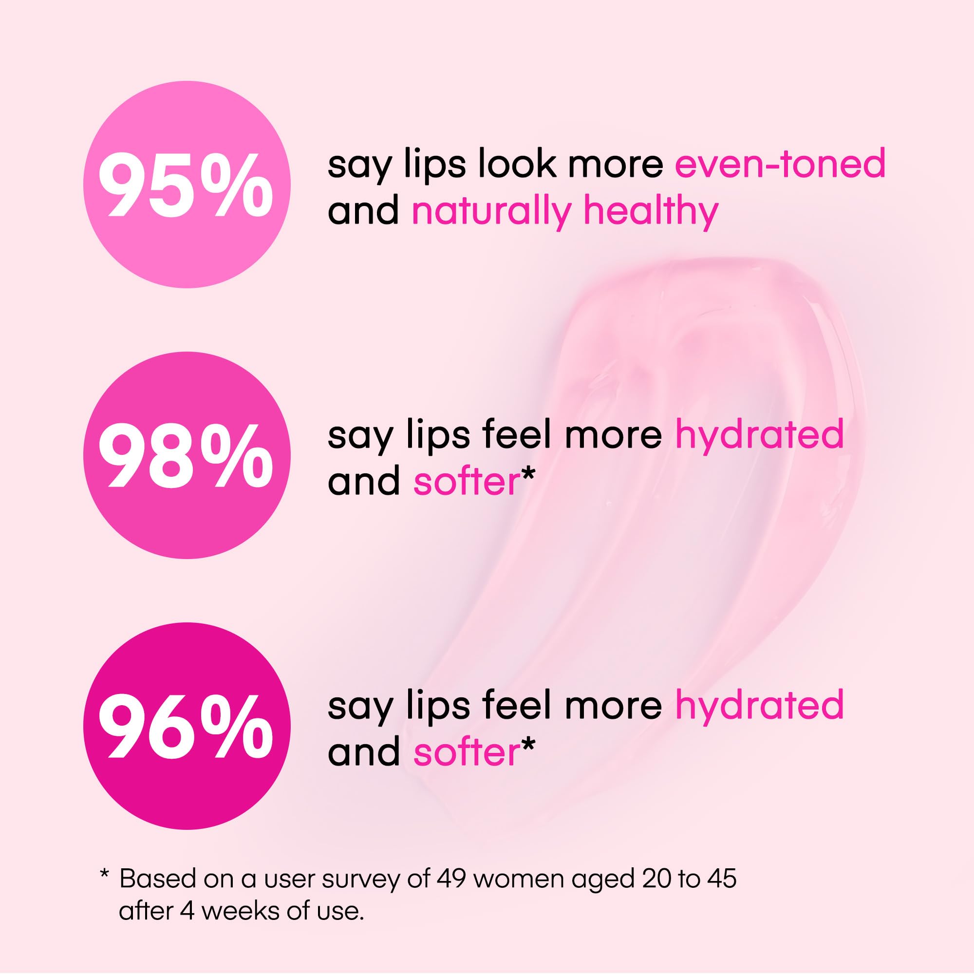 KissBea Lip Lightening hydration oils include shea, avocado, and jojoba for moisture.