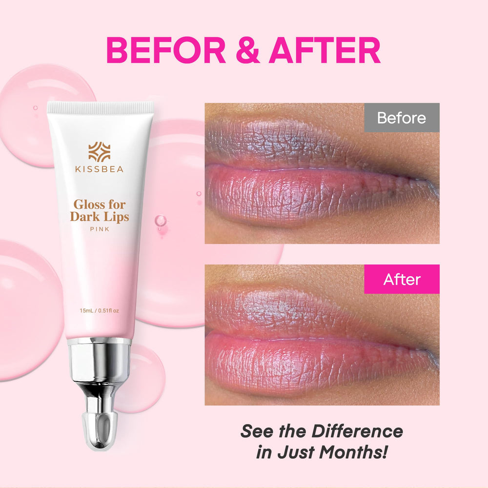 KissBea Lip Lightening packaging closeup highlights compact, travel-friendly design.