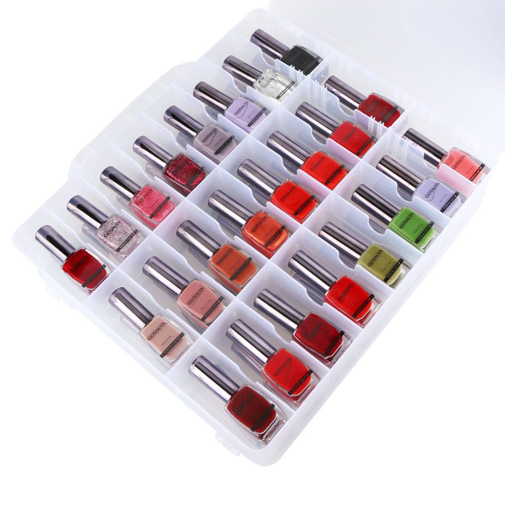Kissbuty nail polish holder easy color selection saves time during appointments
