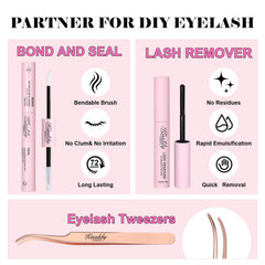 Kisslily lash remover tool for easy cleanup after application