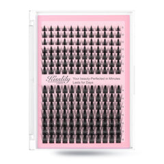 Kisslily Manga Lash Clusters pack offers lightweight, easy-to-apply lashes for DIY looks.