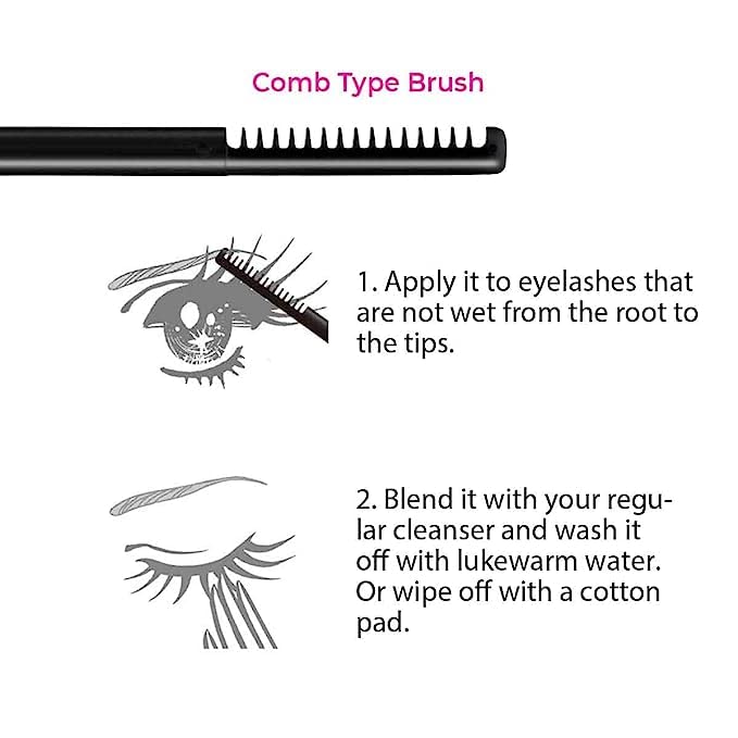 KISSME natural-lash-look mascara close-up showing natural enhancement.