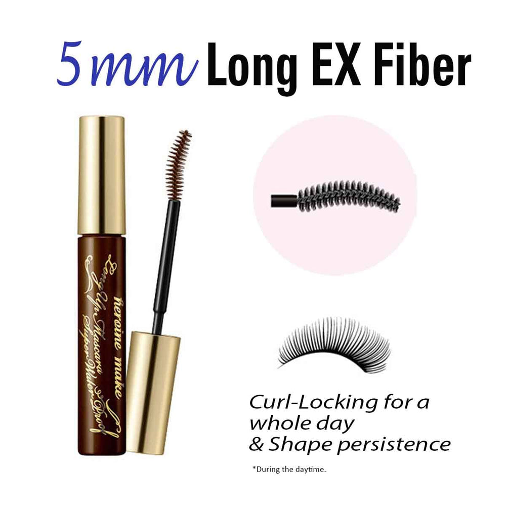 KISSME remover with camellia and argan oils nourishes skin around lashes.