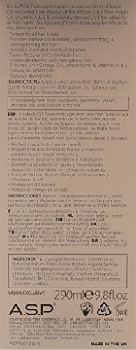 Kitoko Oil 9.8oz applying to hair for even distribution and detangling