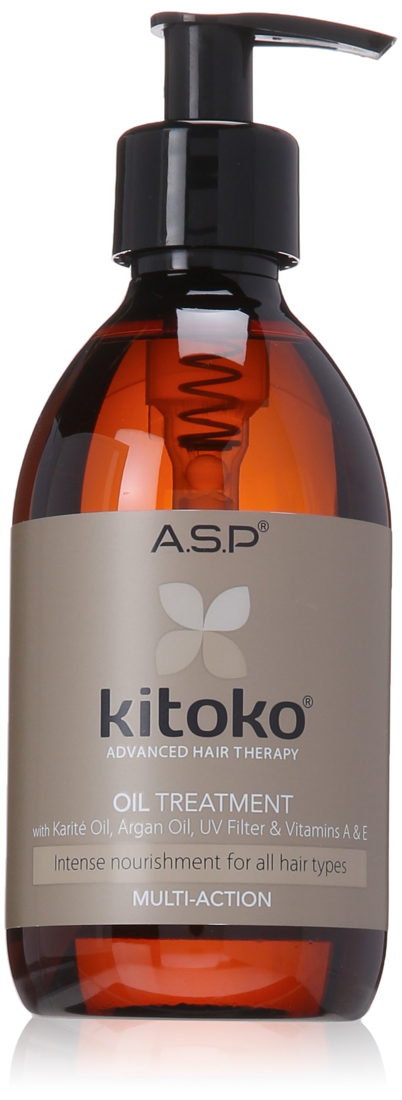 Kitoko Oil 9.8oz bottle for lightweight hair nourishment and shine