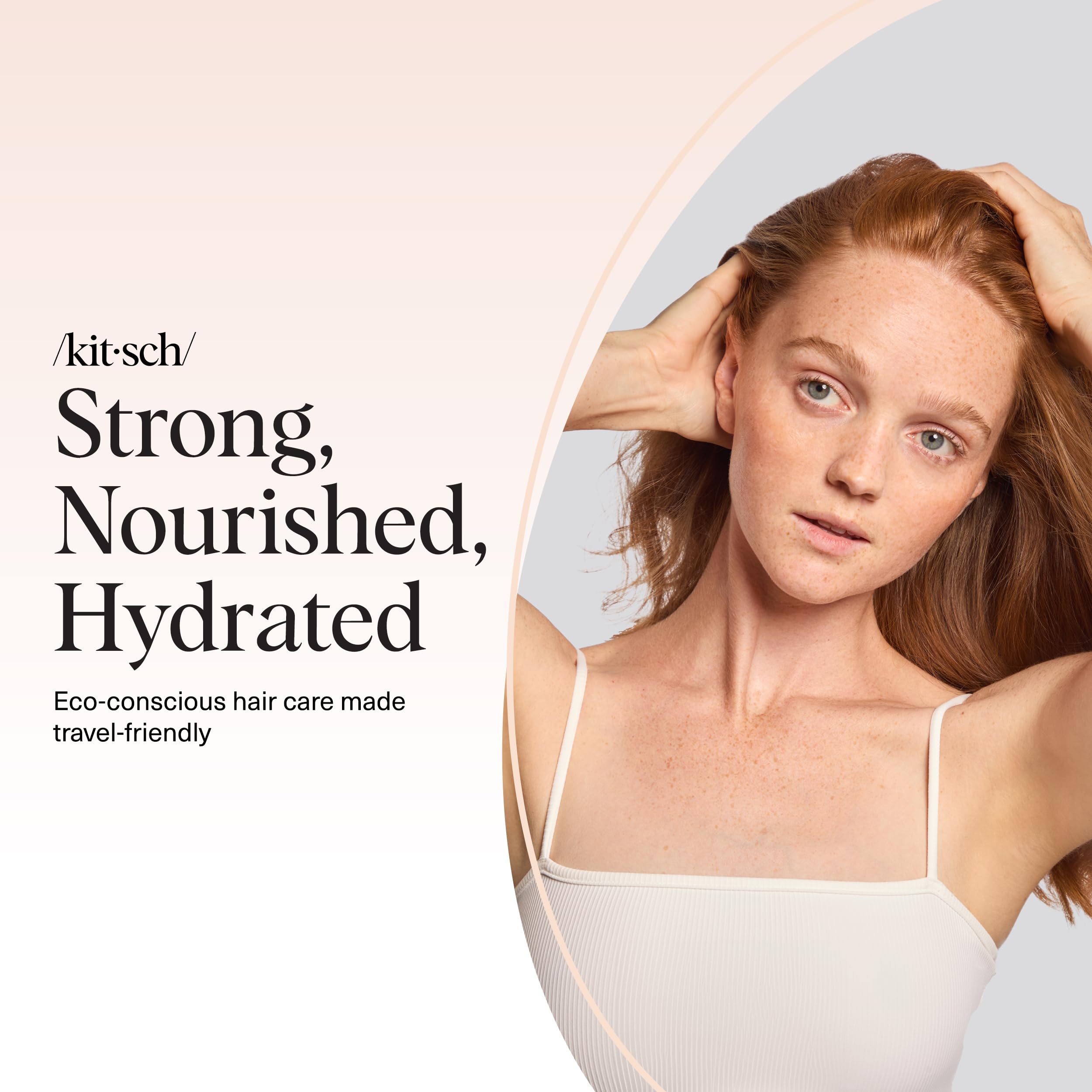 Kitsch all-hair-types nourishing formulas adapt to diverse textures.