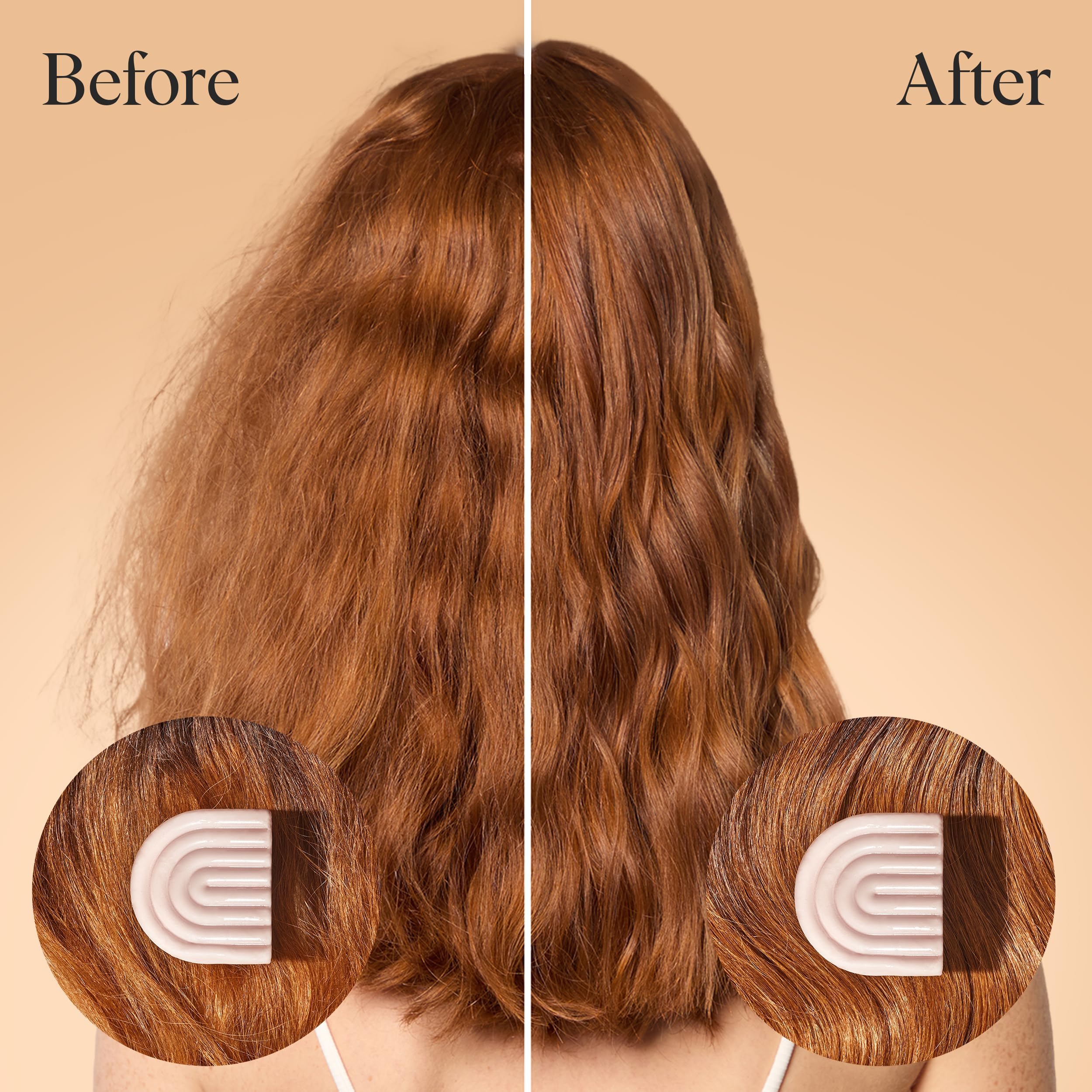 Kitsch Argan Oil Conditioner Bar fights frizz for sleek styling.
