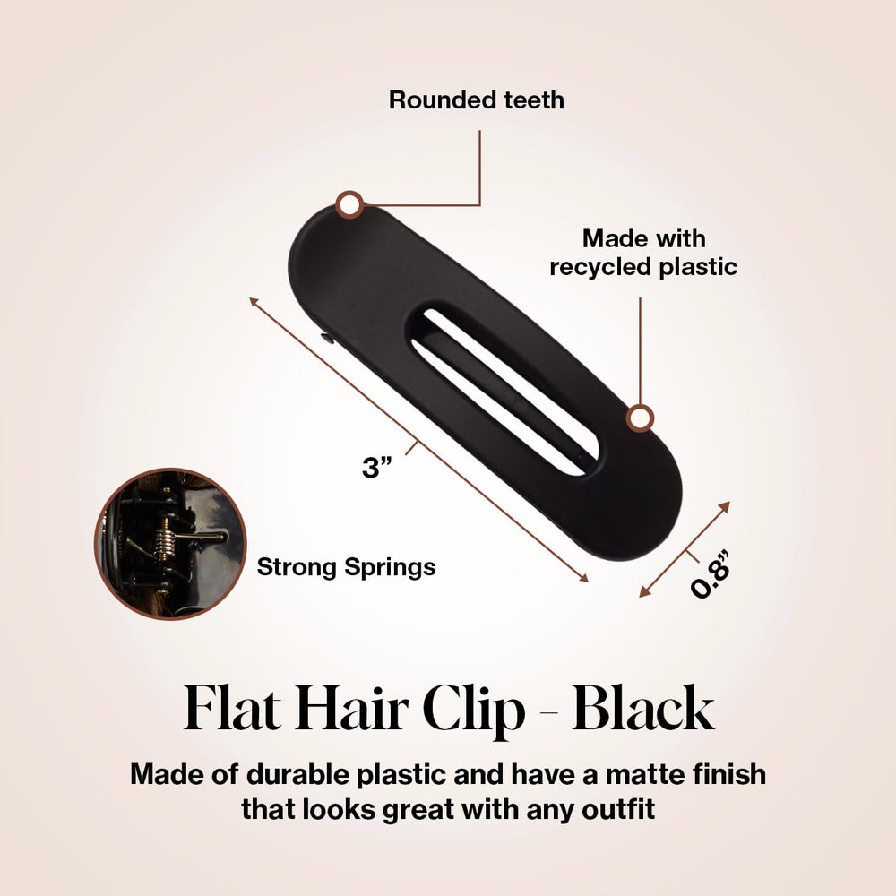 Kitsch medium clip highlights comfortable grip with gentle tension for everyday wear
