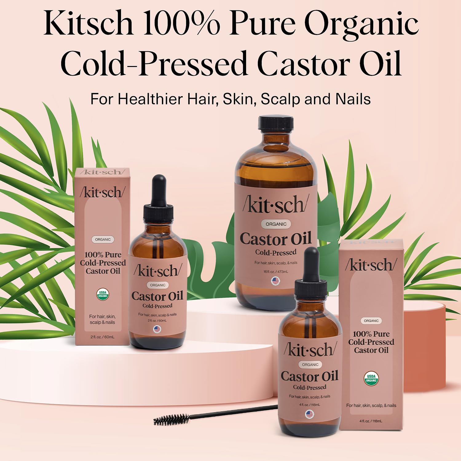 Kitsch castor oil gift-pack ready for gifting