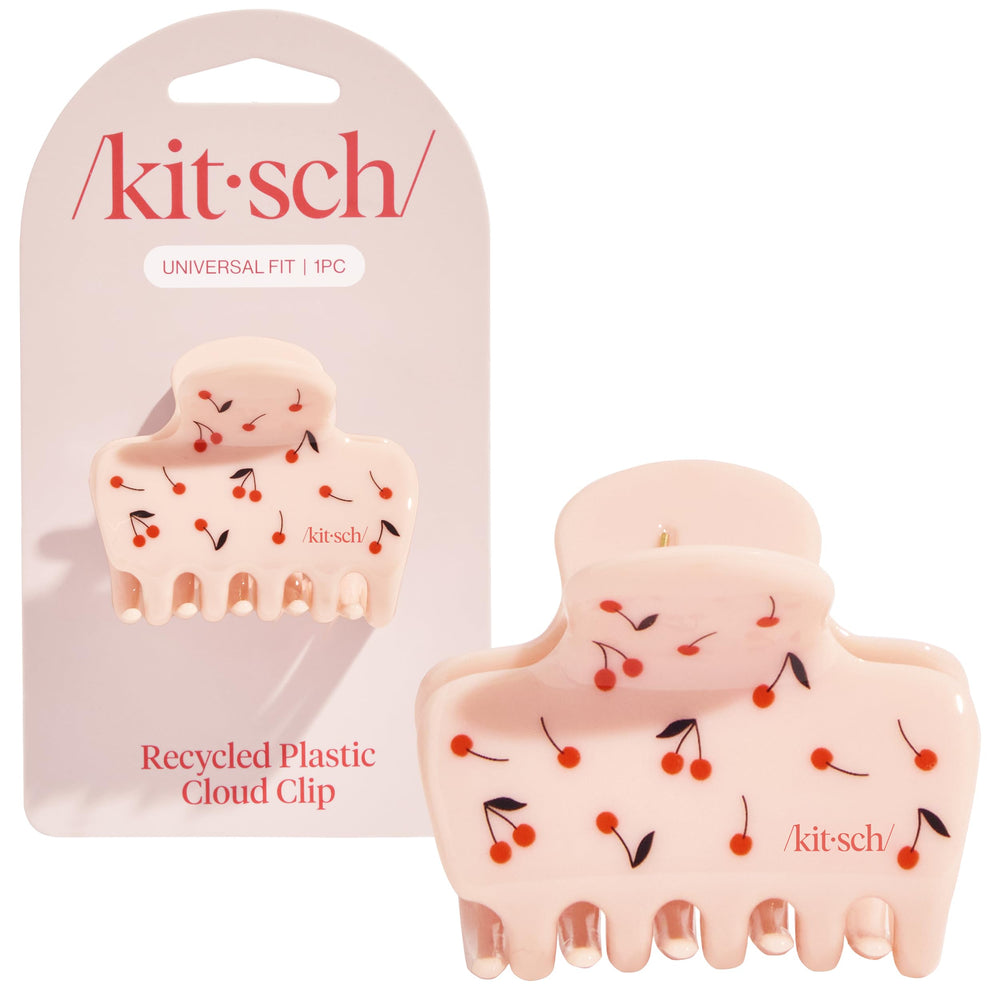 Kitsch gift-ready packaging complements the cherry-print design.