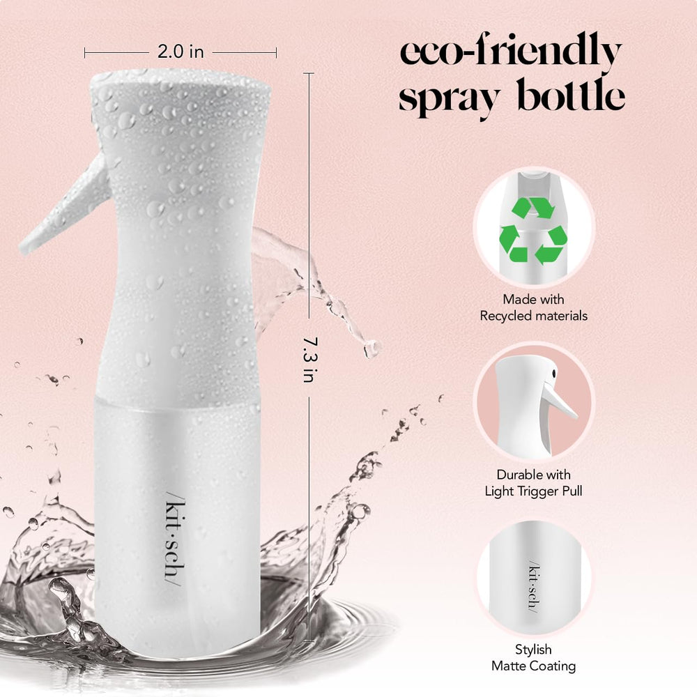 Kitsch bottle made from recycled materials supports sustainable styling