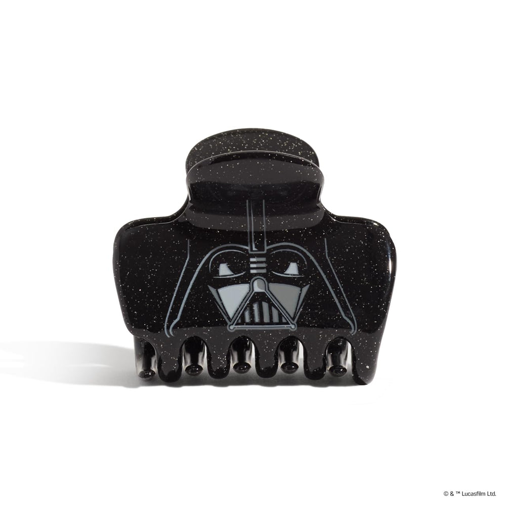Kitsch x Star Wars clip with dark side glitter secures thick hair
