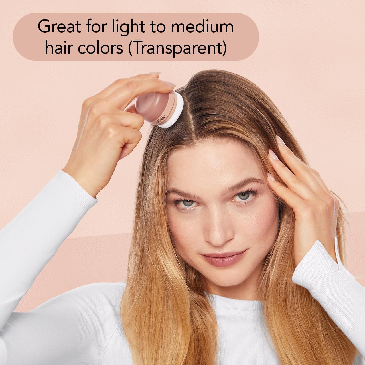 Kitsch Dry Shampoo Powder works on dark, blonde, and light hair.
