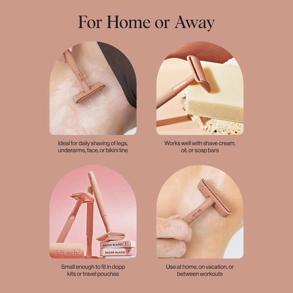 Kitsch eco-friendly-packaging emphasizes plastic-free design for sustainable shaving