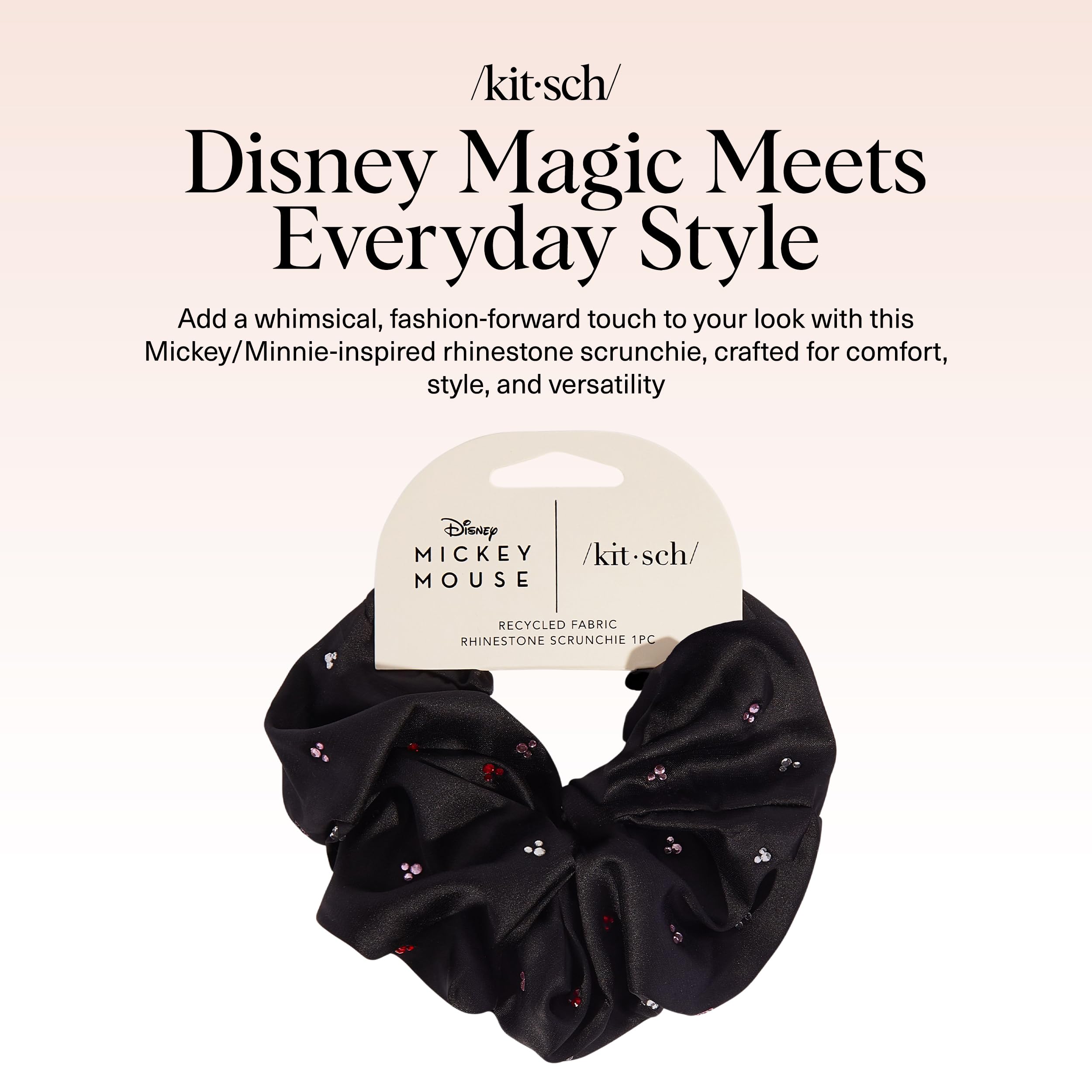 Kitsch fashion accessory scrunchie pairs with outfits for effortless elegance.