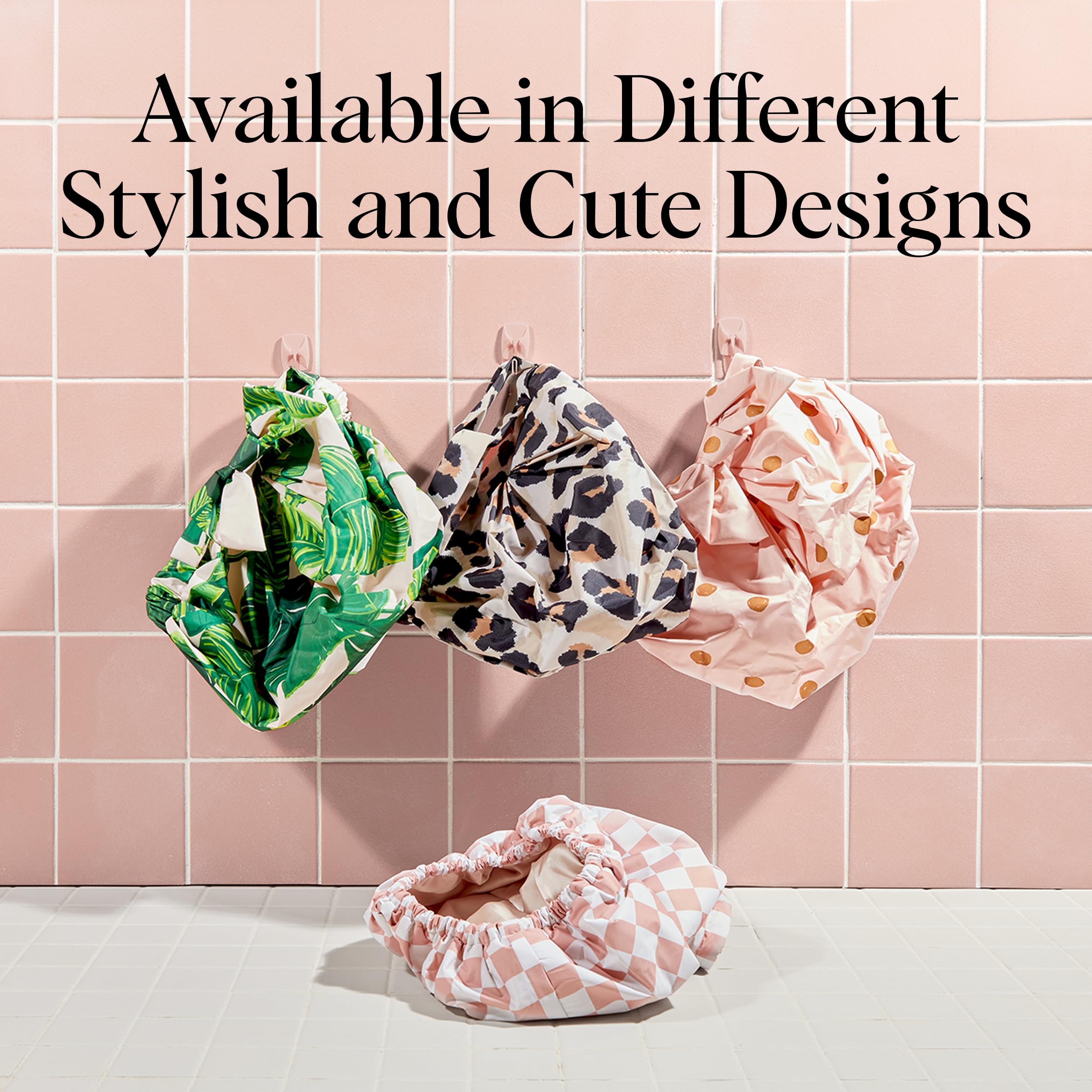Kitsch Flexi satin-lined cap with adjustable fit for all hair lengths