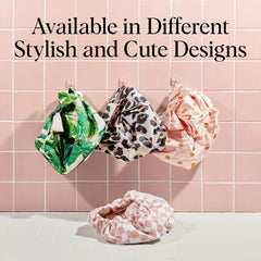 Kitsch Flexi satin-lined cap with adjustable fit for all hair lengths