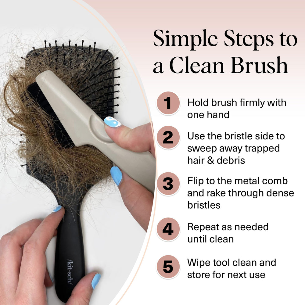 Kitsch hair brush cleaner tool gift-ready packaging appeals to thoughtful shoppers.