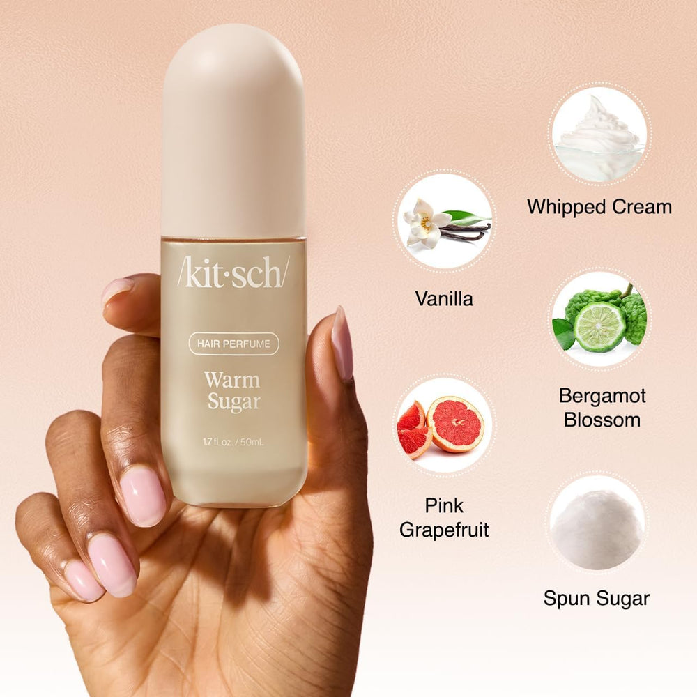 Kitsch Hair Perfume Body Mist use on skin and hair for quick refresh.