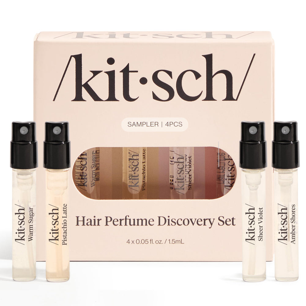 Kitsch hair perfume discovery set close-up spray for easy touch-ups