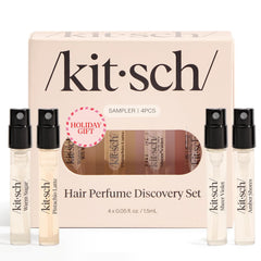 Kitsch hair perfume discovery set pistachio latte bottle for on-the-go layered scents