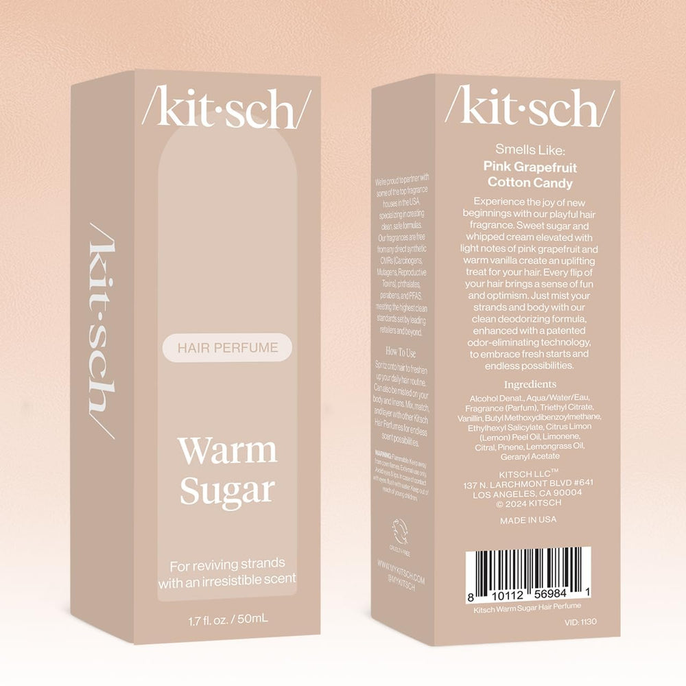 Kitsch Hair Perfume Travel size ready for on-the-go freshness.