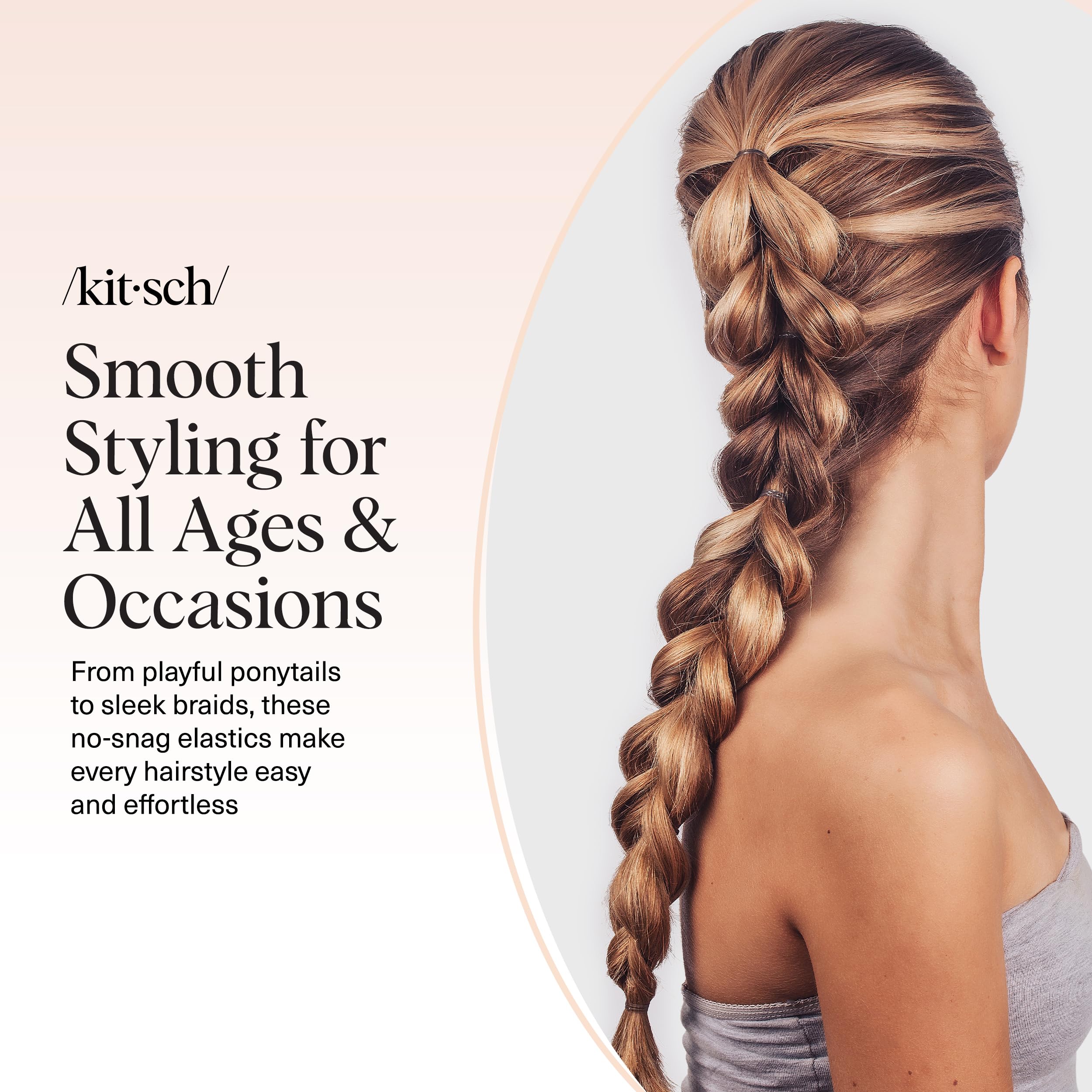 Kitsch hair ties no-damage gift-ready packaging ideal for thoughtful gifts