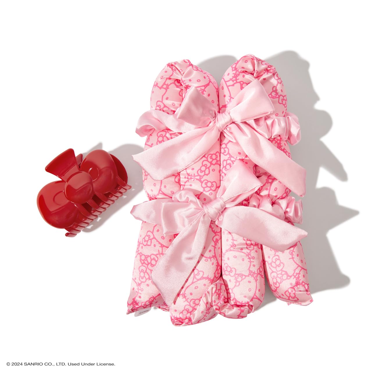 Kitsch Hello Kitty full set on vanity demonstrates organized styling options