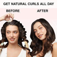 Kitsch XL curler close-up highlighting large-diameter rods for loose waves