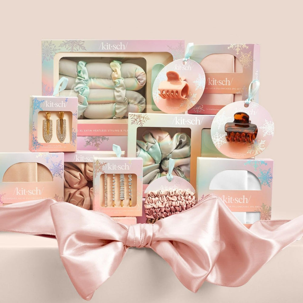 Kitsch set worn overnight proves comfortable heatless styling for morning waves