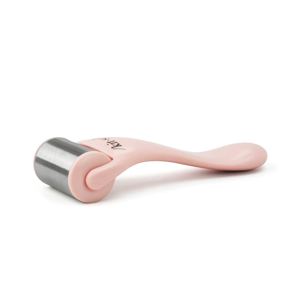 Kitsch Ice Roller jawline massage to promote circulation and relaxation.