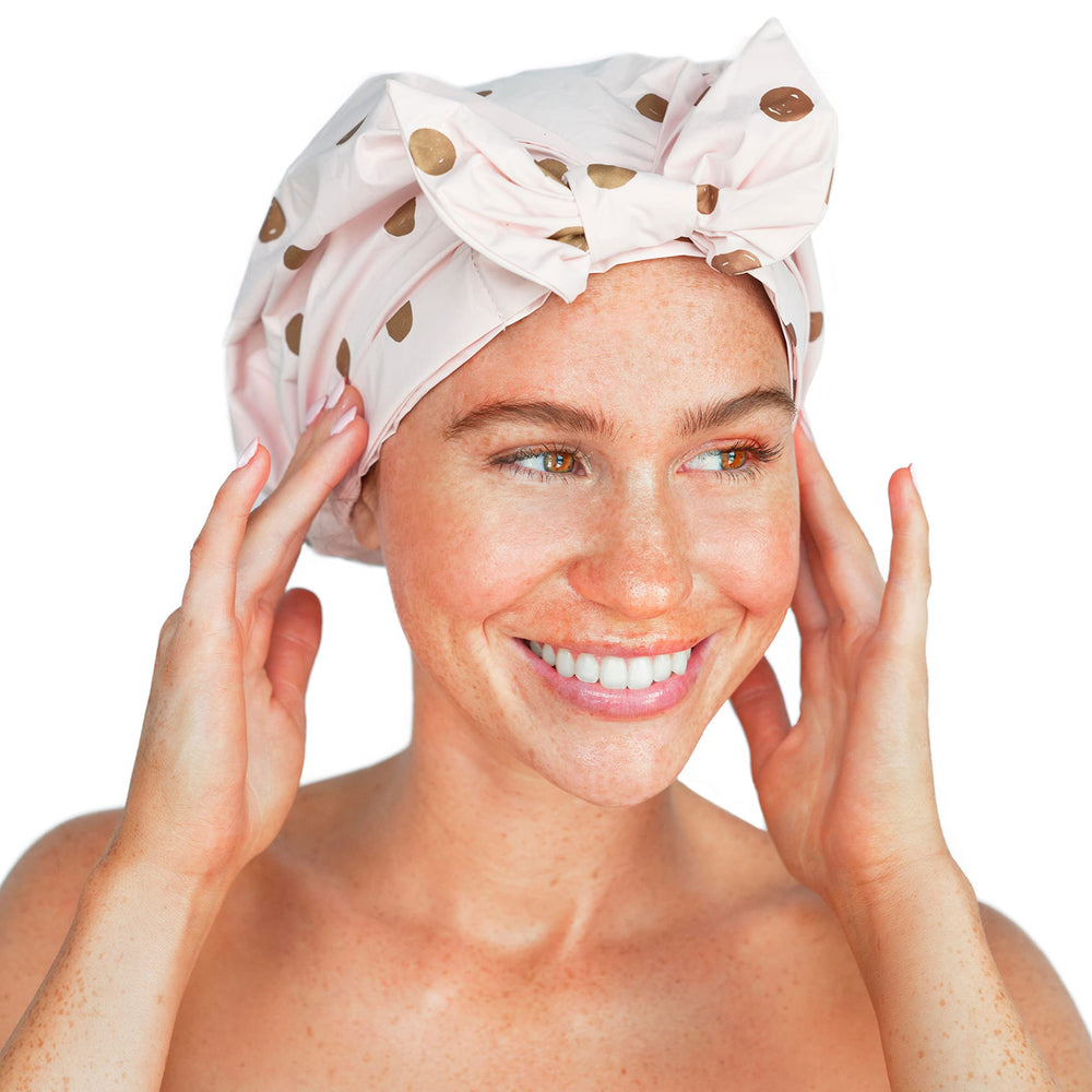 Kitsch Luxury Shower Cap style-focused design suits fashion-minded showers.