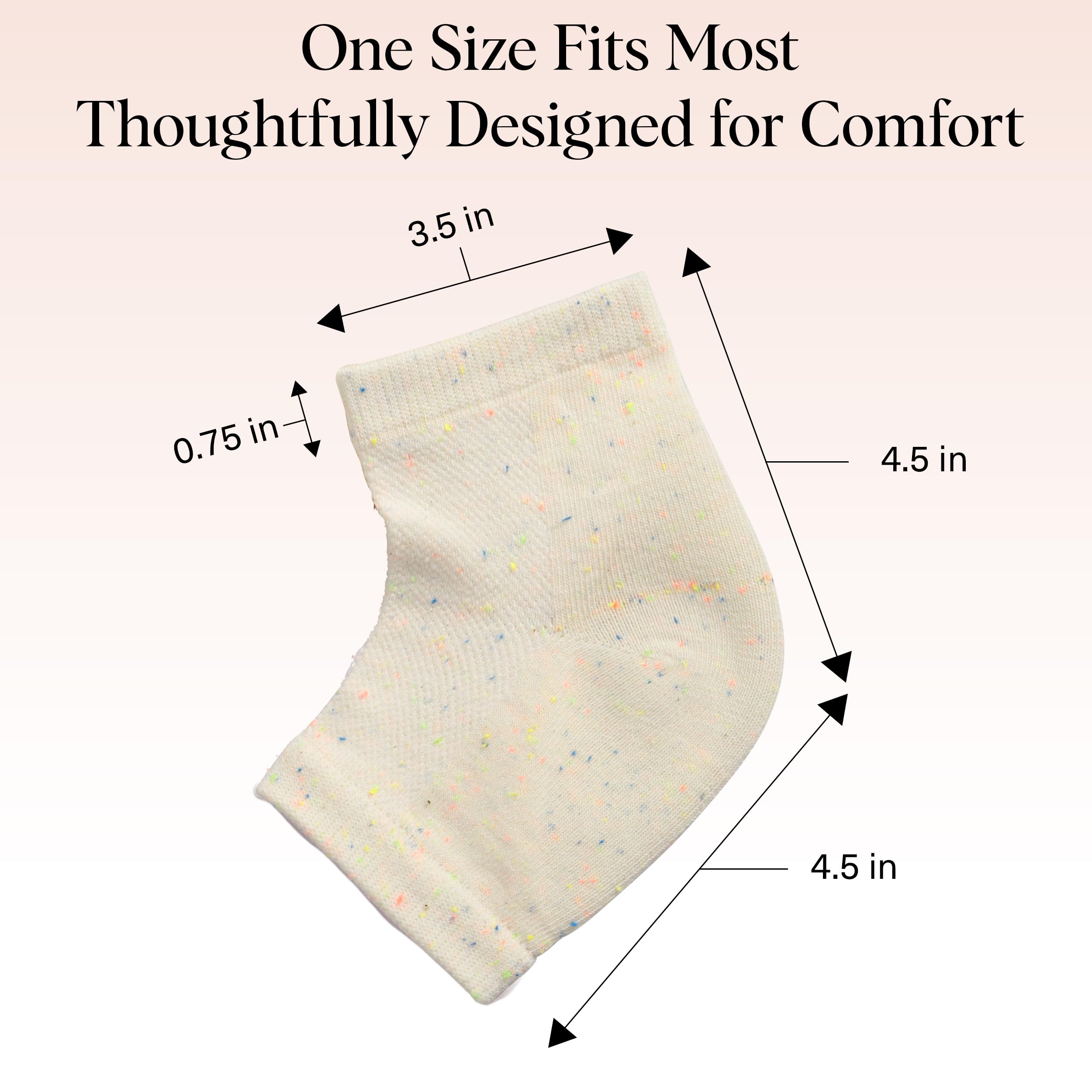 Kitsch one-size-fits-most spa socks suitable for women and men