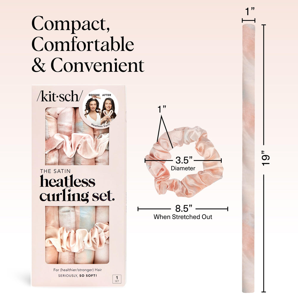 Kitsch original design heatless curlers trusted for easy styling