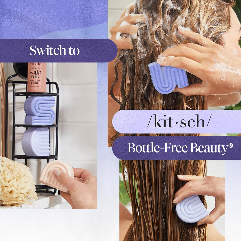 Kitsch pH-balanced formula supports color-treated hair with gentle cleansing.