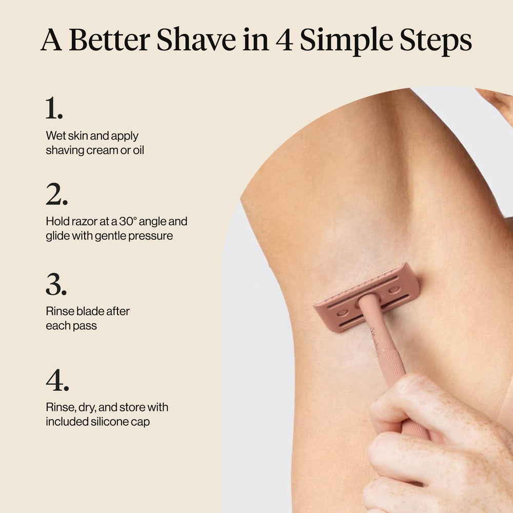 Kitsch razor-cap-storage demonstrates blade protection and organized storage