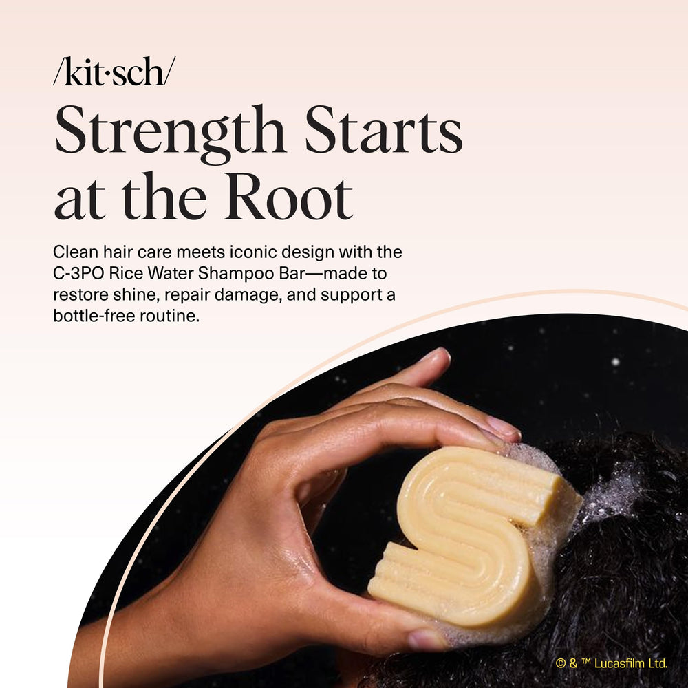 Travel-compact shampoo bar ideal for trips and gym sessions.