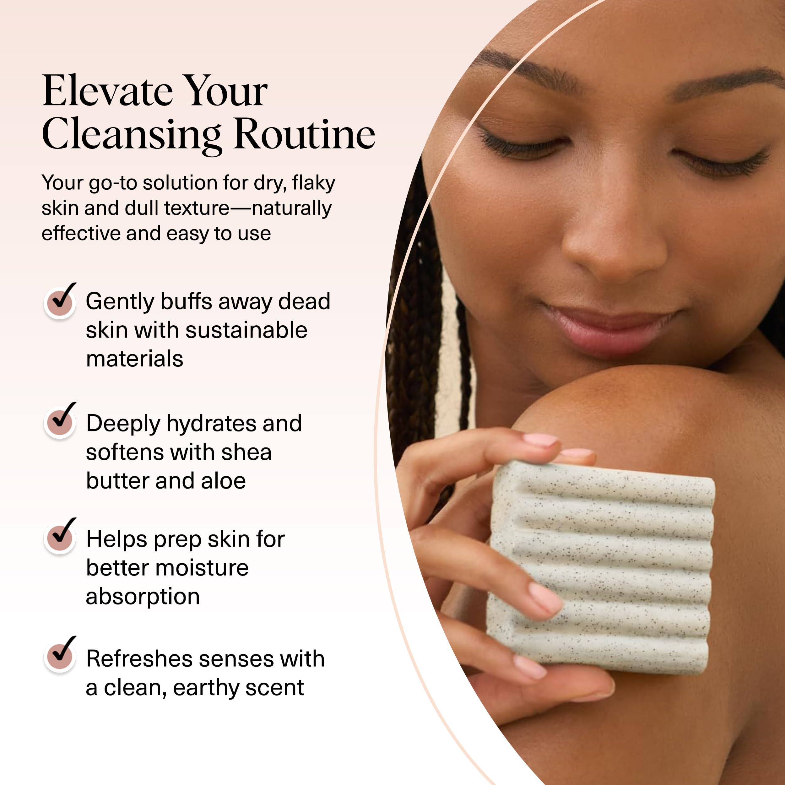 Kitsch rosemary cedarwood scent shower scene promotes spa-like cleansing